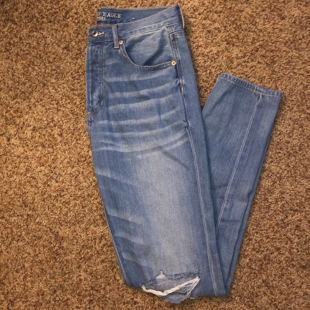 american eagle high rise jeans